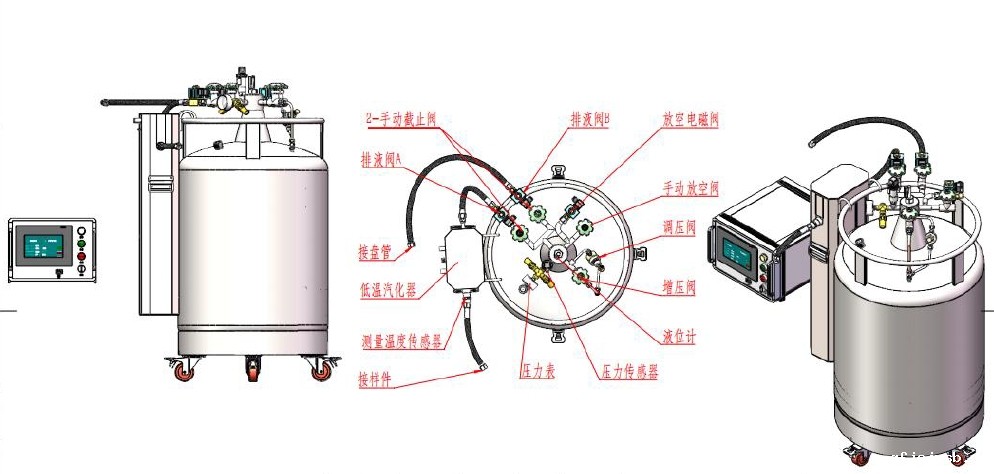 液氮汽化器示意图